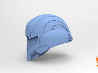 Samus Aran Helmet  3D model