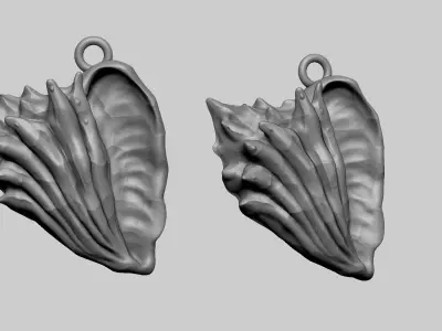 COUNCH pendant 3d model for 3dprint 3D print model