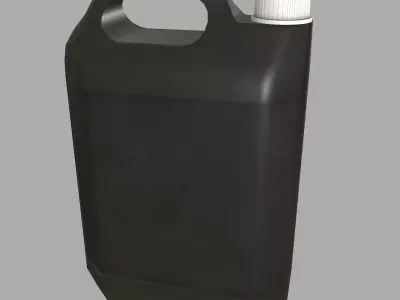 Plastic Can Low Poly Low-poly 3D model