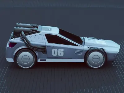 Sv-500 Rigged 3D model