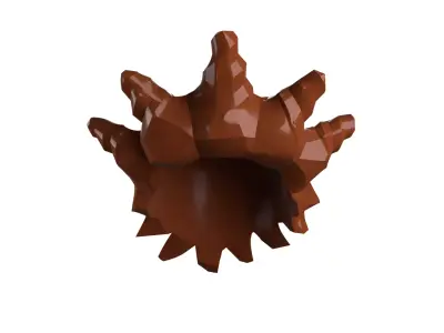 Custom3Dprint Minifigure Accessory - Minifigure Hair S2 - 103 3D print model