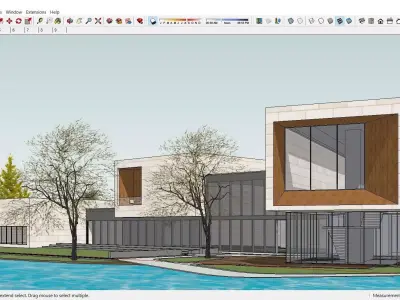 Sketchup Museum 140 3D model