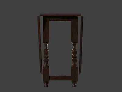 Gate Leg Table 3D model