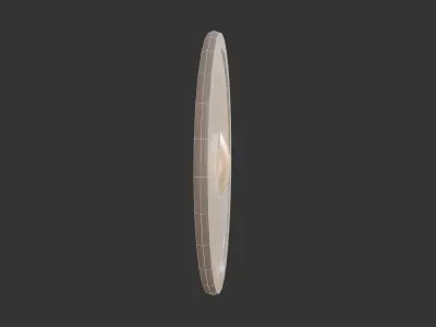 Viking Shield PBR Low-poly 3D model