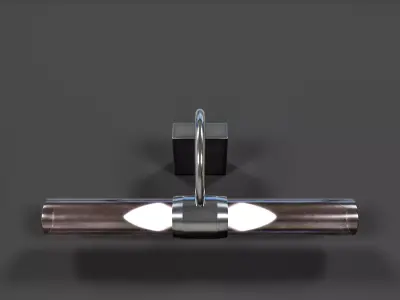 Mirror Light - High Poly  3D model