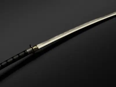  Katana low-poly Low-poly 3D model