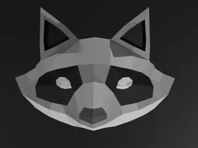 Mapache  Free 3D model