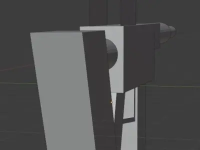 Low Poly Gun Free low-poly 3D model shop