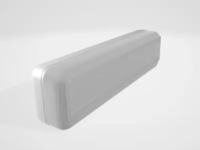 Antique air conditioner 3D model