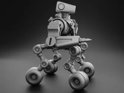 Robot tank 3D Print model 3D print model 3D Print Ready