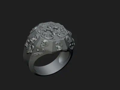 chopper ring 3D print model