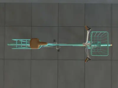 Classic Bike 3D model