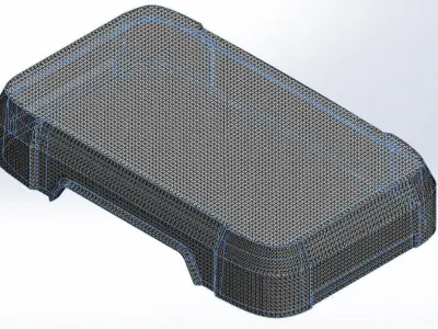 3D Printable Lowrance HOOK2-4x Sun Cover 3D print model