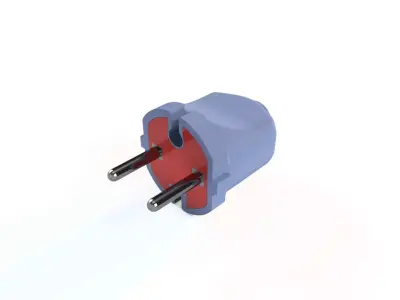 Male socket 3D model