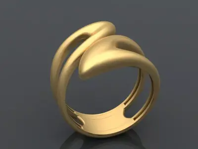 stl A-r-G file ring  3D print model