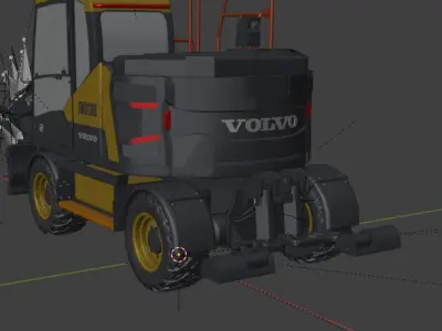 Volvo ewr130e 3D model