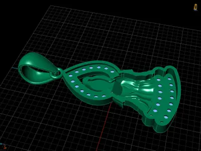 PENDANTS BUDDHA 3D print model