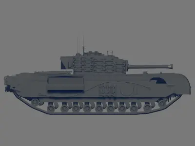 Churchill VII 3D model