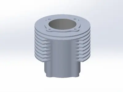 3d Model of Cylinder Block 3D model
