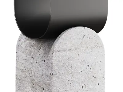 Vague coffee table By Bonaldo 3D model