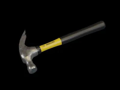 Hammer Low-poly 3D model get