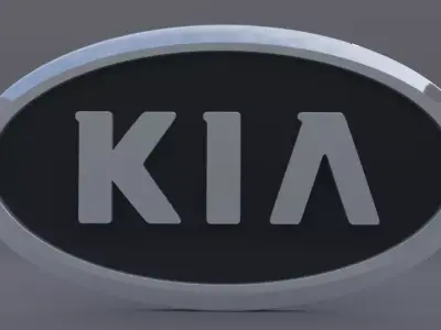 Kia Logo 3D model