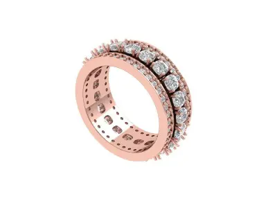 Wedding Ring  3D print model 194