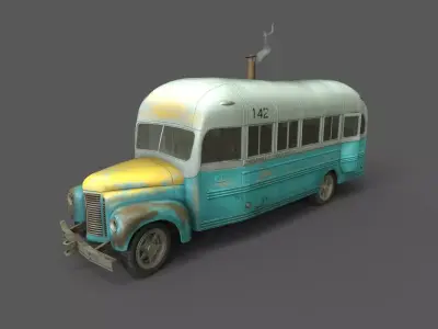 The Magic Bus 3D model