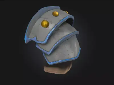 Armored Guard  Sentinel of Steel and Honor 3D model