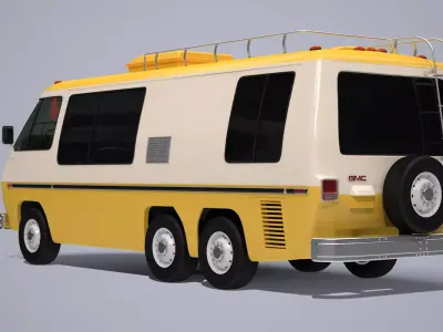 GMC Motorhome 23 ft 3D model