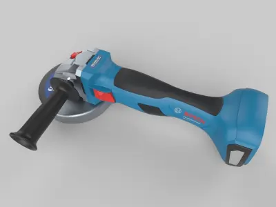 Angle Grinder 3D model