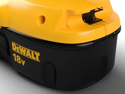 Dewalt DC970 Cordless Drill Driver 3D model