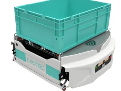 AGV robot Skypod Exotec  3D model