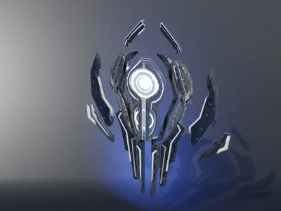 shield Free low-poly 3D model order