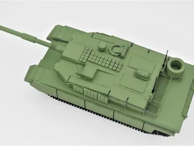  M1 A1 Abrams 3D model