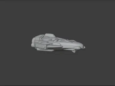 Winnu Destroyer 3D print model