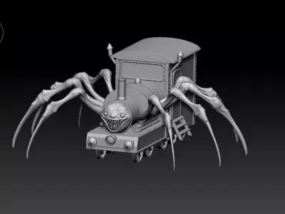 Choo-Choo Charles STL 3d Printting 3D print model