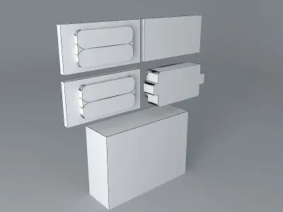 Guitar Parts Free 3D model