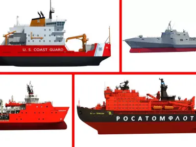 Ship Collection 3D Models 3D Model Pack