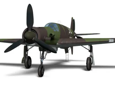 Dornier Do335 A-0 3D model