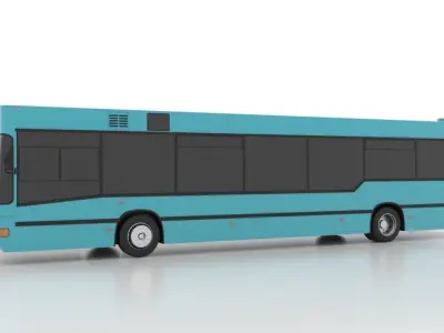 MAN A10 NL222 Low Low-poly 3D model
