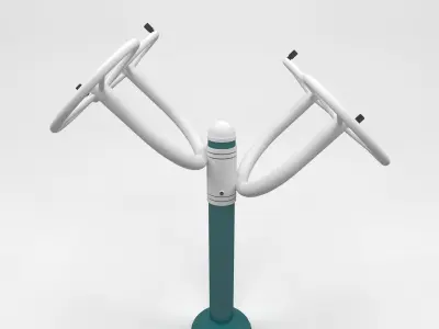 Gym Outdoor 4 3D model