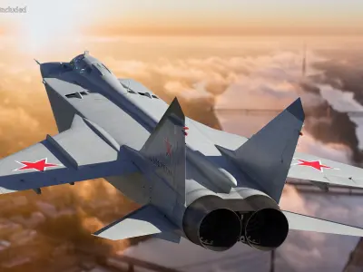 Russian Military Aircrafts Collection 6(1) 3D model