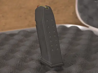 9MM 10 Round Magazine 3D model