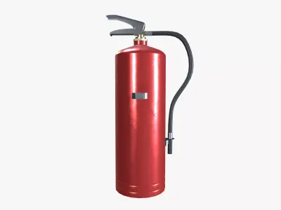Powder Fire Extinguisher 3D model purchase