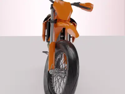 KTM EXC 450 3D model 3D model