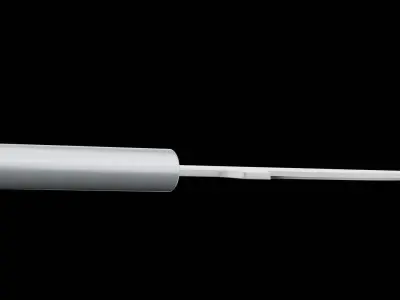 Barbecue Knife Low-poly 3D model