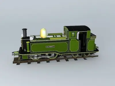 Eco Rail N/Gauge LYN PODDLEY Old Steam Days Free 3D model