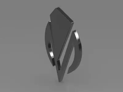 dimora logo 3D model by Sergey