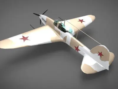 Ilyushin Il-2 Sturmovik 3D model purchase